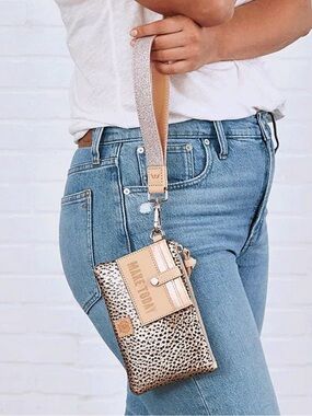 Consuela Wesley Metallic Combi Wristlet